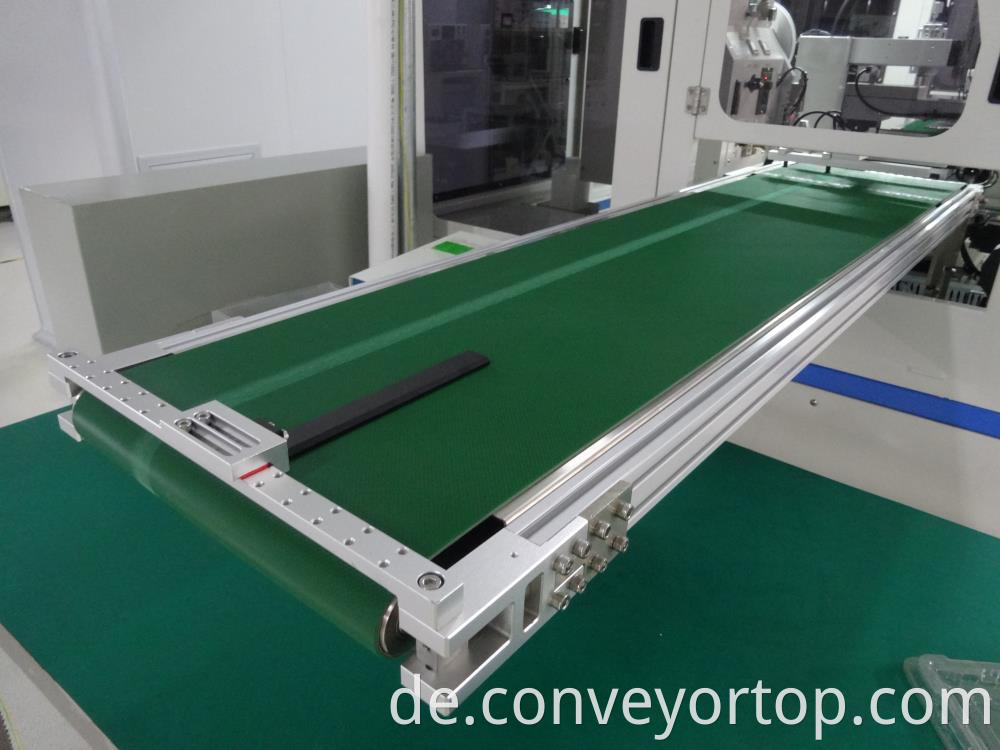 Green Anti Static Pvc Small Belt Conveyor